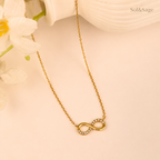Infinity Crystal Necklace - Sol&Sage